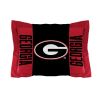 Georgia OFFICIAL NCAA "Modern Take" Twin Comforter & Sham Set; 64" x 86"