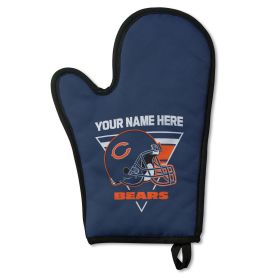 [Personalization Only] Official NFL Personalized BBQ Mitt - Chicago Bears