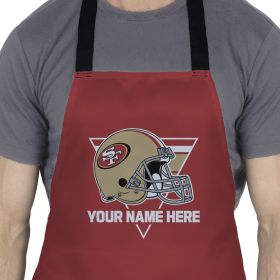 [Personalization Only] Official NFL Personalized Apron - San Francisco 49ers