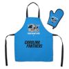 [Personalization Only] Official NFL Panthers Personalized Apron and BBQ Mitt Set