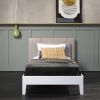 Nix - Twin Platform Bed - White