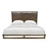 Lofton - King Platform Bed - Brown