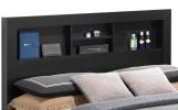 Glory Furniture Burlington G2450D-FSB2 Full Storage Bed , Black