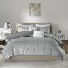 Metallic Printed Duvet Cover Set