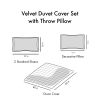 Velvet Duvet Cover Set