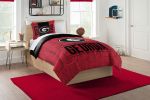 Georgia OFFICIAL NCAA "Modern Take" Twin Comforter & Sham Set; 64" x 86"