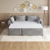 Ultra-Soft Microfiber Waterproof Sofa Bed Mattress Pad