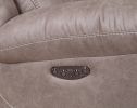 Aria - Dual Power Recliner Sofa - Sand