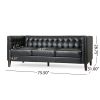 Mirod Comfy 3-seat Sofa with Tufted Back , Modern for Living Room